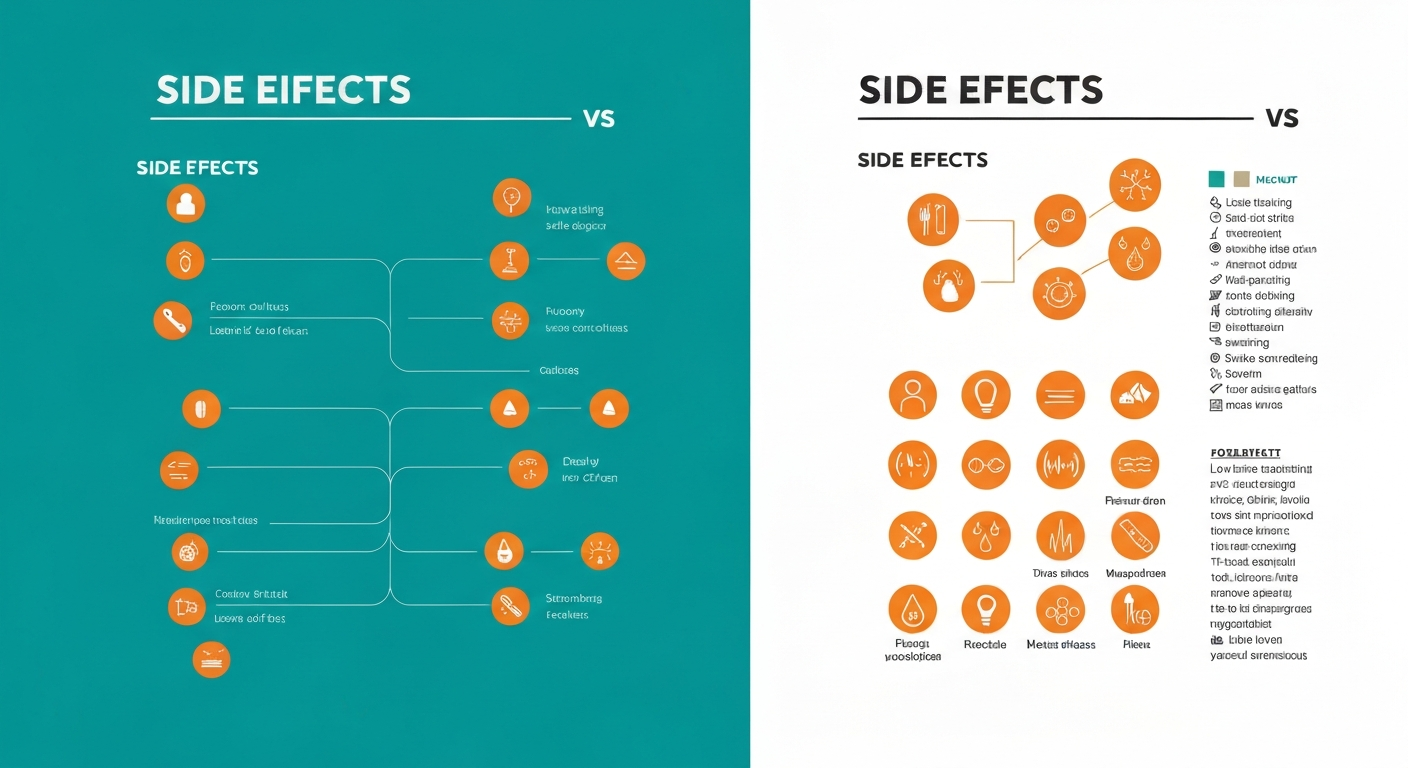 Bijwerkingen vergelijking Wegovy en Mounjaro