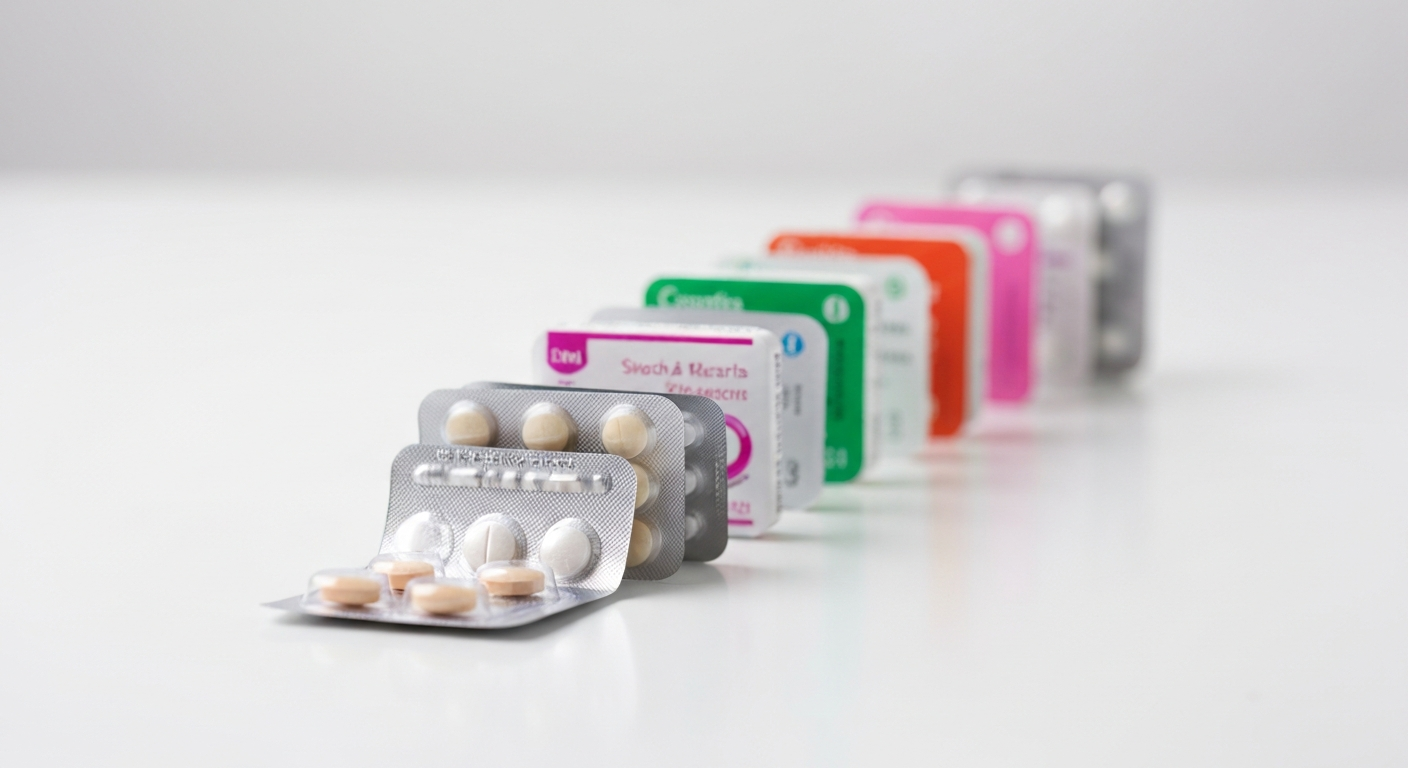 Vergelijking anticonceptiepillen gewichtseffect