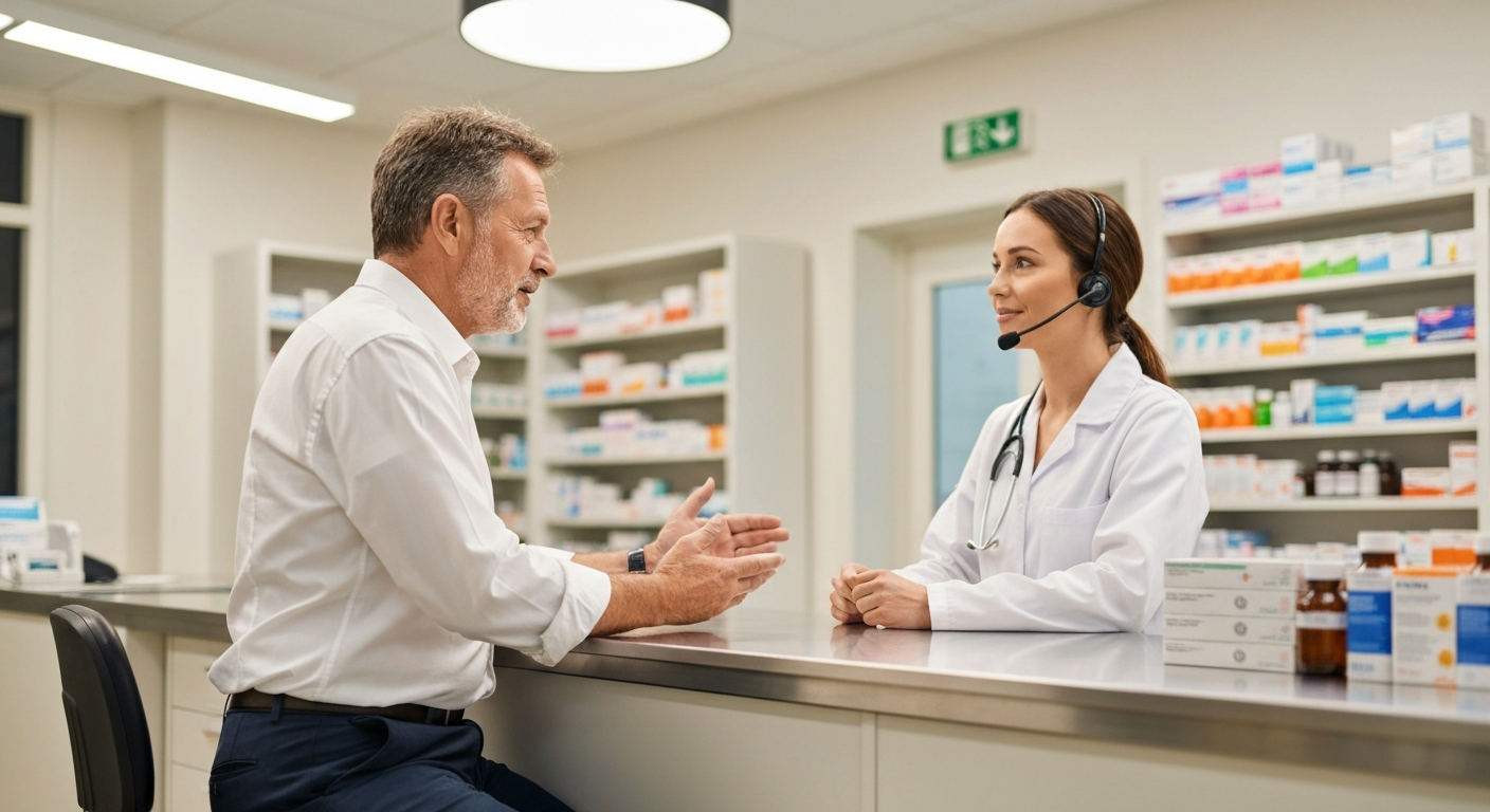 Bijwerkingen sildenafil bespreken met apotheker