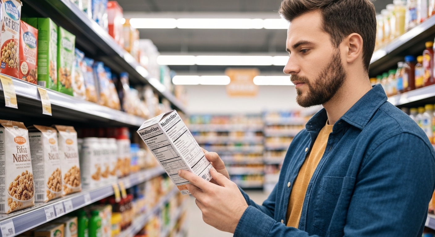 Labels lezen om suiker te herkennen